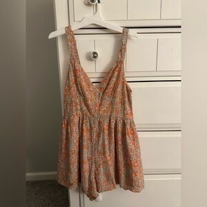 American eagle floral romper